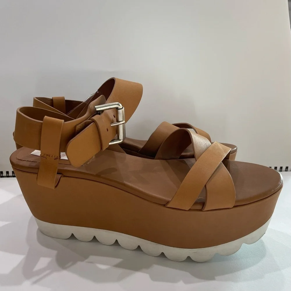 See by Chloė Platform Wedge Sandals size 40